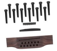 Vaguelly 1 Juego Puente De Mandolina Puente De Trémolo De Guitarra Afinador De Guitarra Extractor De Pasadores De Puente De Guitarra Puente De Guitarra Clasica Patas Palo De Rosa