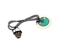 Vaguelly 1 Minipastilla para Ukelele Acústico Guitarra Violín Mandolina Banjo Pastilla de Micrófono Blanca
