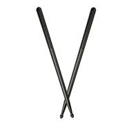 Vaguelly 1 Par Baqueta De Jazz Palos De Nogal Titulares Tambor De Mano Batería Eléctrica Equipo Kit De Batería Vara Batería Electrónica Batería y Bajo Tambor De Lengua Baquetas Nylon Black
