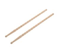 Vaguelly 1 Par Batería De Batería Baquetas Tradicionales Sticks De Ritmo De Banda De Rock Baquetas Palos De Percusión Sin Deslizamiento Baquetas Clasicas Bambú Khaki