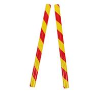 Vaguelly 1 Par de Baquetas Rítmicas de Madera Instrumento de Percusión Diseño Ergonómico Claves Rítmicas Baquetas para Baile Chino para Presentaciones Grupales 40 Cm