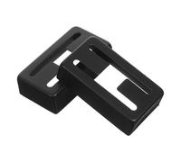 Vaguelly 1 par de cubiertas metálicas para pastillas de guitarra eléctrica: en forma de H, mejoran la claridad del tono y protegen contra descargas electromagnéticas para guitarras de doble