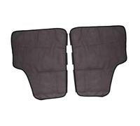 Vaguelly 1 Par estera de la puerta cubierta de la puerta del coche perro protector contra rasguños de puerta protector de puerta cubierta de perro para coche ante Black