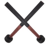 Vaguelly 1 Par Martillo De Antideslizante Palos De Ritmo De Madera Baquetas Mazos De Vibráfono De De Lengua De Mano De Marcha Energía Instrumento De Percusión