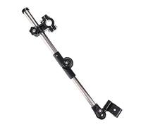 Vaguelly 1 Pc Puesto de paraguas umbrella cochecito bebe scooter eléctrico parasol soportes para bicicletas portabicicletas soporte para sombrilla paragüero de lluvia plastico abs Black