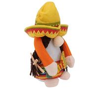 Vaguelly 1 Pieza Muñeca Mexicana de Sombrero de muñeca de Peluche de Juguete Decoraciones de cumpleaños de decoración Hawaiana Adornos de muñecas Adorno de Festival