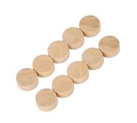 Vaguelly 10 Piezas Tapón De Corcho Tableros Válvula Bocina Llave Almohadilla De Corcho Para Trompeta Junta Accesorios Para Instrumentos Musicales Control Tubo Vacío Lira Para Flauta