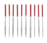 Vaguelly 10 Unidades Lima de Diamante Multiusos para Vidrio y Madera Resistencia al Desgaste y Acabado Arenado, Adecuado para Joyería y Modelado Preciso