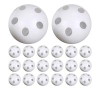 Vaguelly 100 Bolas Rellenas para Caja de Sonajeros de Bebé - Mini Bolas de Sonajero de 0,94" para Juguetes de Bebé, Muñecas Y Ruidos - Repuestos para Juguetes de Perro