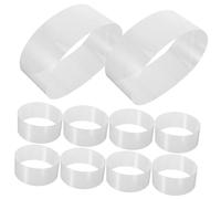 Vaguelly 100 Hojas Cinta de Pastel Transparente Autoadhesiva para Decoración de Tartas de Acetato Claro para Mousse y Postres para Cumpleaños Bodas y Fiestas