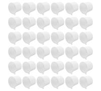 Vaguelly 100 Piezas Mini Contenedores de Comida para Casa de Muñecas Cajas de Comida para Llevar Blancas de Accesorios Realistas para Cocina Miniatura y Decoración de Escenas