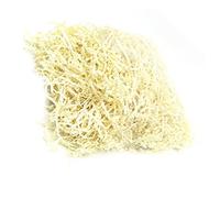 Vaguelly 100g Papel Triturado Arrugado De Rafia Color Leche Para Relleno De Cestas y Embalaje Decorativo Fiestas
