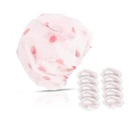 Vaguelly 100pares Cubiertas Desechables Para Micrófonos De Fundas No Tejidas Protección Antipolvo y Antisalpicaduras Para Ktv Compatible Micrófonos De Mano