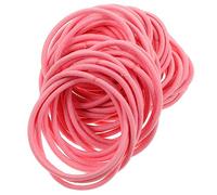 Vaguelly 100piezas Gomas Pelo Coloridas Decorativas De Gomas Elásticas Pelo Para Niñas Coletero Niña