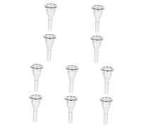Vaguelly 10piezas Boquilla De Tuba De Repuesto Accesorio Para Instrumentos Musicales Diseño Compacto y Ligero Superficie Lisa y Perfectamente Para Músicos Movimiento