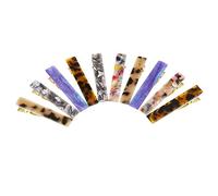 Vaguelly 10piezas Clip De De Pato Pasador Cabello Horquilla Diseño De Caparazón De Tortuga Accesorios Cabello Para Mujeres y Niñas Uso Diario