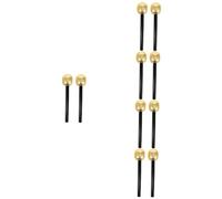 Vaguelly 10piezas Micrófono Falso De Utilería para Prop Simulado Accesorio para Fiestas y Presentaciones para Ejercicios De Confianza y Autoexpresión