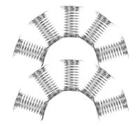 Vaguelly 12 Piezas Bases de Muelles Adhesivo Doble Cara para Muñecas de Cabeza Oscilante Soportes de Resorte Espiral para Manualidades DIY Decoración para Coche y Hogar