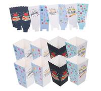 Vaguelly 12 Piezas Cajas de para Clases con Diseño de Dibujos Animados Recipientes para Fiesta Escolar Decoración de Aula y para Celebraciones Escolares