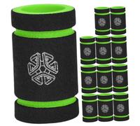 Vaguelly 12 piezas Protector Antideslizante para Mango de Esponja Elástica Gruesa Funda Cómoda y Absorbente para Manos de de Tatuajes