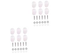 Vaguelly 12piezas Botones De Afinación Para Guitarra Eléctrica Repuesto De Perillas De Clavijero Instalación Fácil y Accesorios Incluidos