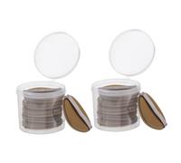 Vaguelly 12piezas Esponjas De Maquillaje De Doble Cara Esponjas Cosméticas Para Polvos Sueltos Esponjas De Maquillaje Para Facial Unidades Cara