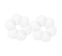 Vaguelly 12piezas Junta De Ventosa Transparente Almohadillas Antideslizantes para Muebles Protectores De Mesa De Vidrio para Escritorios Material De Goma Suave Uso para Gabinetes y Superfic