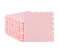Vaguelly 150piezas Servilletas Rosas Festoneadas de Papel Desechables para Bodas Showers y Fiestas de Cumpleaños Unidades