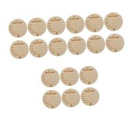 Vaguelly 18 Piezas Placa Conmemorativa nacida Accesorios de fotografía para bebés Accesorios para fotografía de bebés accesorios recién nacidos signo de recién nacido emblemas de madera
