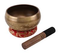 Vaguelly 1juego Bowl De Canto Para Cojinete Instrumento De Música Sanadora Para Yoga y Relajación Casa o Estudio
