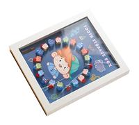 Vaguelly 1juego Caja De Para Dientes De Leche Portacepillos Marco De Para Niño Para Guardar Recuerdos Especiales Para Bautizos y Cumpleaños