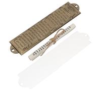 Vaguelly 1Juego Mezuzah Decorativa de Aleación Hebrea con Entrada de Hogar Adorno Religioso Significativo y Práctico Decoración