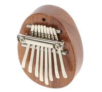 Vaguelly 1juego Mini Kalimba De Teclas Piano De Pulgar Compacto Para Principiantes Instrumento Musical Portátil Diseño Elegante Para Cumpleaños y Festividades