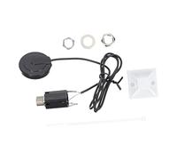 Vaguelly 1juego Pickup De Contacto Piezoeléctrico Portátil Para Guitarras Ukeleles y Violines Fácil Instalación y Sonido Accesorio Profesional Para Instrumentos Musicales