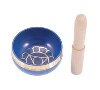 Vaguelly 1juego Tazón De Ligero Con Martillo Accesorio De Budismo Para Relajación y Mindfulness Para Yoga y Decoración De Interiores