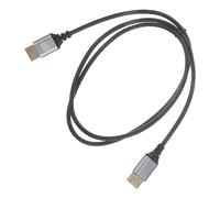 Vaguelly 1m Cable De Video Male Male Para Monitor y Proyector Conexión Hdtv Diseño Ultra Delgado y Flexible Transmisión De Señal Estable y Fiable Para Instalaciones Casa y Oficina