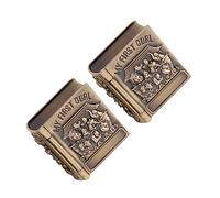 Vaguelly 1par Caja De Recuerdos Para Dientes De Niño Niña y Cabello Fetal Organizador De Joyería Contenedor De Almacenamiento Para Souvenirs De Niño Niña