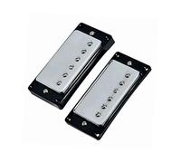 Vaguelly 1par Pastillas De Reemplazo Para Guitarra Eléctrica Doble Bobina Compatible Acabado Cromado y Resortes