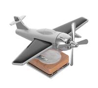 Vaguelly 1pc Avión Ornamentos Panel Decoración Coche Energía Solar Difusor Rotativo Helicóptero Aceites Esenciales Difusores Acabados De Madera Agua De Colonia Para Los Hombres Spray Coche