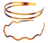 Vaguelly 2 Diademas de Pp Delgadas para Ducharse, Estilo Sencillo y Resistente para Mujeres y Chicas