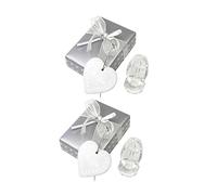 Vaguelly 2 Juegos De Cruz De Cristal Regalos De Bautismo Para Niños Adorno De Cristal Decoración De Cruz Decoración De Cruz De Cristal Regalos De Bautismo De Regalo De Shower