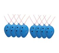 Vaguelly 2 Juegos de Ocarinas para Niños de 6 Agujeros para Principiantes Seguras Y Resistentes 4 Unidades