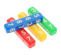 Vaguelly 2 Juegos Juguetes aritméticos dominó Cálculo Juguete de matemáticas Divertido calcular Juguete matemáticas calcular Juego Rompecabezas Juguete Bloque de números el plastico