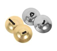 Vaguelly 2 Pares De Platillos De Dedo Para Danza Del Vientre Instrumentos Pequeños Apoyo Para Baile