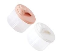 Vaguelly 2 Piezas caja de leche en polvo dispensador botella de agua de cartón de leche recipientes comida bebe recipientes para alimentos contenedor de fórmula recipiente de leche en polvo