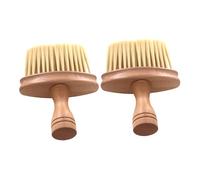Vaguelly 2 Piezas cepillo para instrumentos Accesorios de piano cepillo sintetizador Light Brown