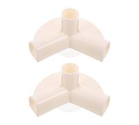 Vaguelly 2 Piezas Conectores para Parque Infantil con Ventosa Unión Triple para Recambio de Partes Niña Diámetro Interior Compatibles con Vallas y Tiendas Infantiles