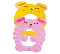 Vaguelly 2 Piezas Gorro De Champú Para Gorro Para Lavar El Cabello Para Bebés Pequeños Protección Para Ojos Para Baño Shower