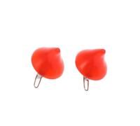 Vaguelly 2 Piezas Horquillas de Resina con Cuernos de Diablillo Rojo Accesorio para Pelo Fiesta Halloween Ligero y Duradero