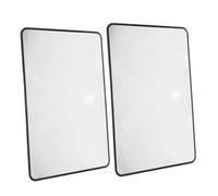 Vaguelly 2 Piezas Marcador De Lupa Pantalla Luces Magnificadores Lector Ligero Ver Gravas Magnificadoras Calificación Mundo Visto Lupa De Libros para Leer Black De Polivinilo